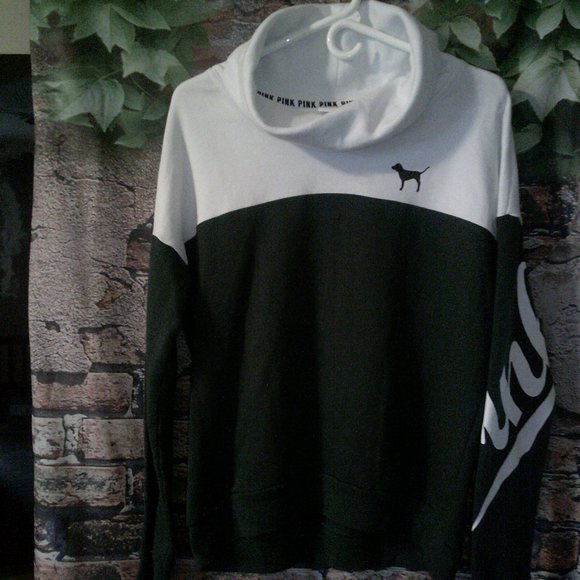 Long Sleeve Cowl Drawstring Neck Sweatshirt - Picture 1 of 4